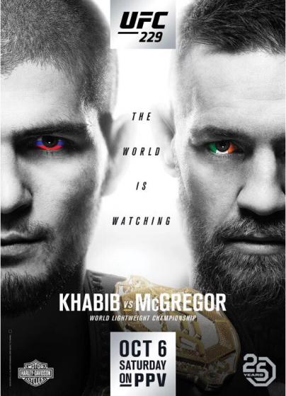 UFC 229 Нурмагомедов — МакГрегор (06.10.2018) Прямая трансляция  смотреть онлайн